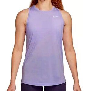 The Nike Tee Dri Fit Tank Muscle Shirt Size XL Women High Neck Activewear